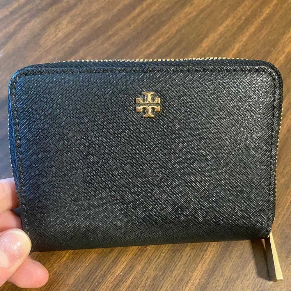 Tory Burch Black Wallet